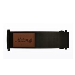 MELON OPTICS STRAP BLACK WITH LEATHER PATCH